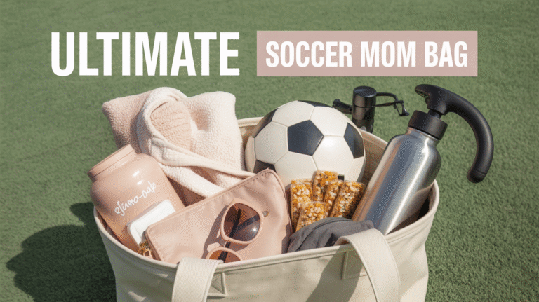 How to Build the Ultimate Soccer Mom Bag (Checklist Included!)